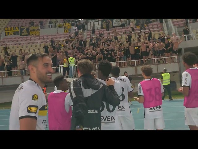 AIK vinnare i Skopje! (KF Shkëndija - AIK)