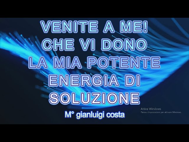 Venite a Me che vi Dono la Mia Potente Energia di Guarigione e Realizzazione dei Desideri!