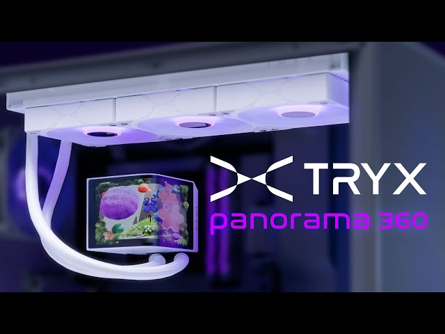 Big Screen, but how is performance? The TRYX Panorama 360 AiO Ultimate Review