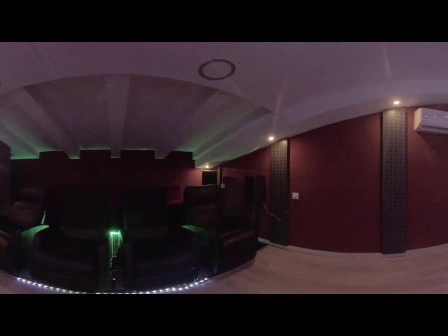 360 cine en casa , ¡cine en casa ! 150 pulgadas -- 360 Home theater 150 inch,3.81 m