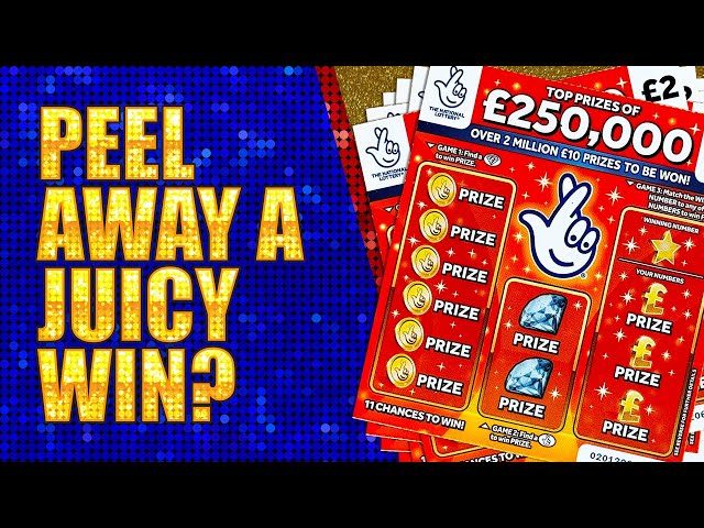 BRAND NEW scratch card news PLUS a juicy win on the ‘£250,000 Orange’ scratch card! 🍊🥤🤑