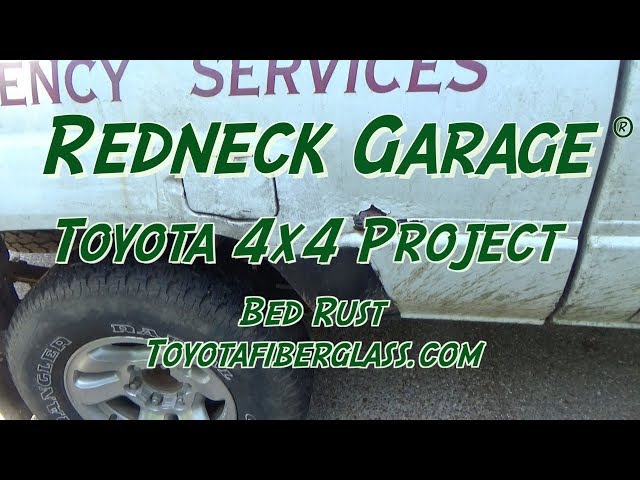 Toyota Pickup 4X4 Restoration Project - Toyota's Bed Design Flaw and Fixing the Bed Rust  For Good