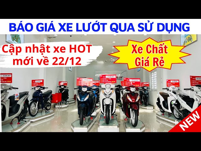 Cập nhật xe lướt qua sử dụng giá rẻ mới về cuối tháng 12 tại Hồng Đức 10