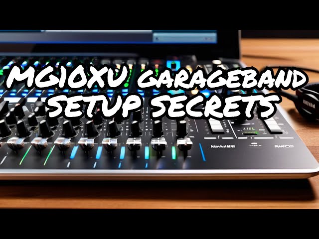 Yamaha MG10XU: GarageBand Setup Secrets