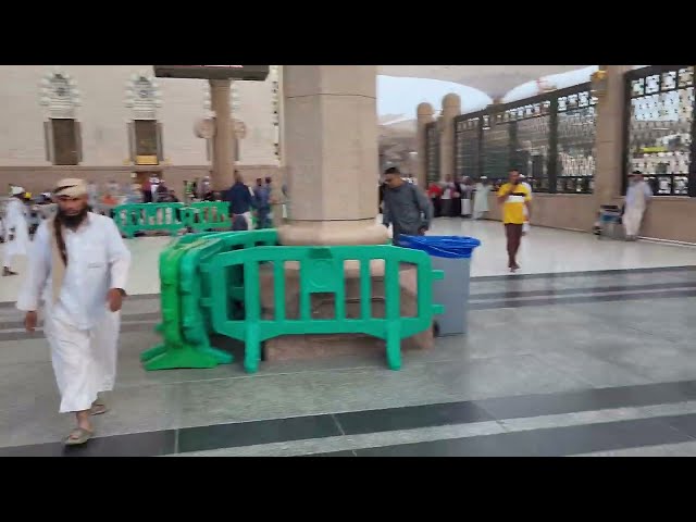 Bibi Zainab(s) ka ghar aur Mahalla e Bani Hashim in Madina. Gate 359 Masjid e Nabvi