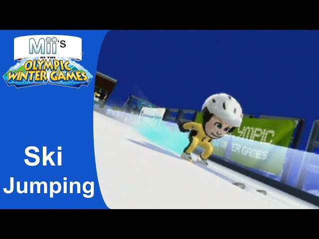 Mii's At The Olympic Winter Games - Ski Jumping | Individual & Team Large Hill