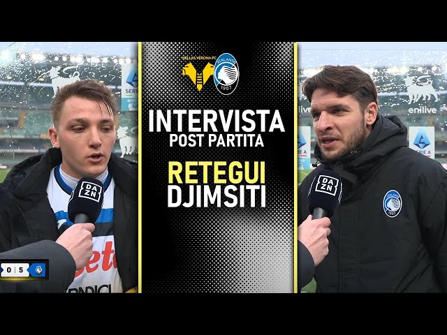 🎙️CONFERENZA INTERVISTA RETEGUI & Djimsiti post VERONA-ATALANTA 0-5 | SERIE A