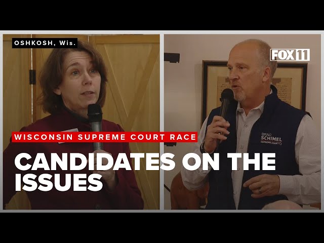 Wisconsin Supreme Court candidates Schimel, Crawford on key issues