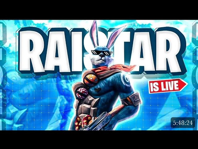 Raistar is back| FREE FIRE LIVE