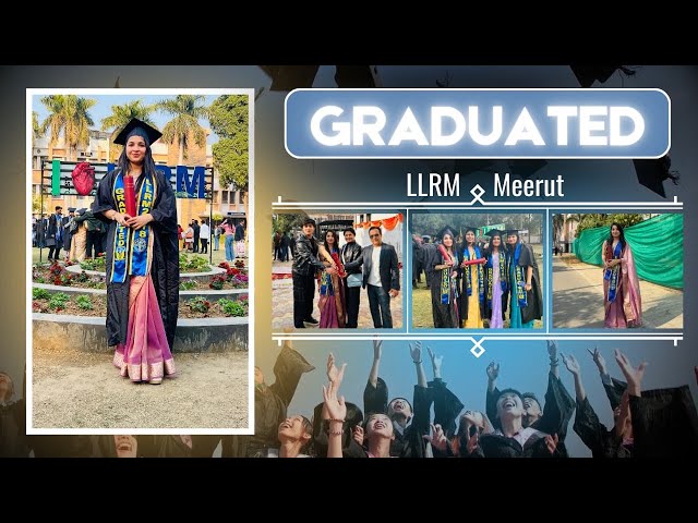 I Got GRADUATED🤩👩‍🎓 | Convocation day- LLRM Medical college | Dr Rajshree |