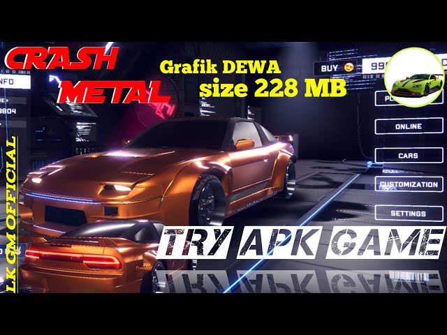 TES APK GAME CRASH METAL Grafiknya Dewa ngeri