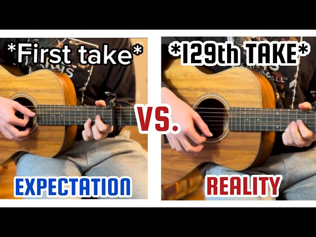 Expectation Vs. Reality of GUITAR