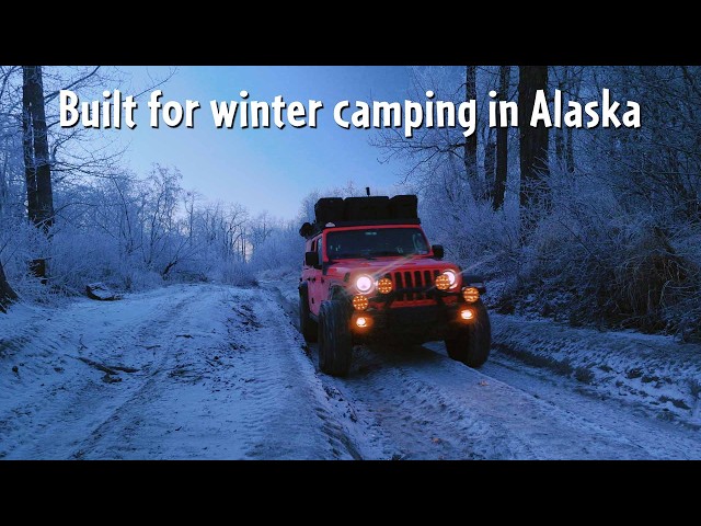 Ultimate Jeep Gladiator Build For -40°F WINTER Camping In ALASKA