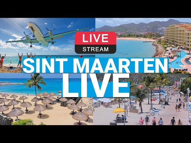 Sint Maarten Beach Cams Live Stream January 20 🌴☀️