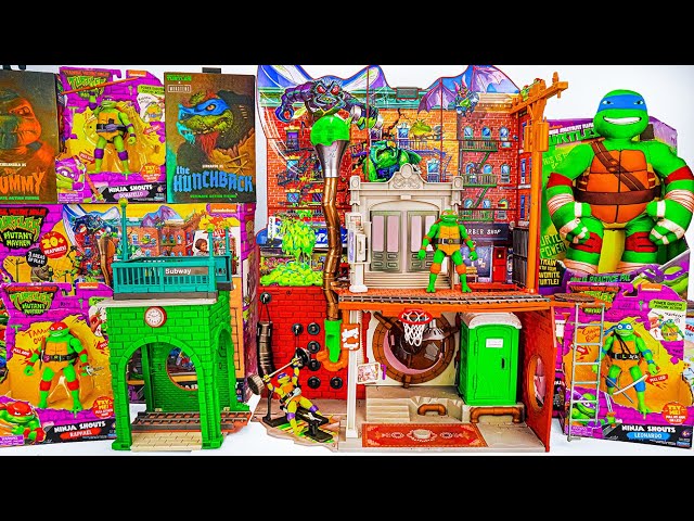 Teenage Mutant Ninja Turtles Unboxing | Teenage Mutant Ninja Turtles Sewer Lair Playset ASMR