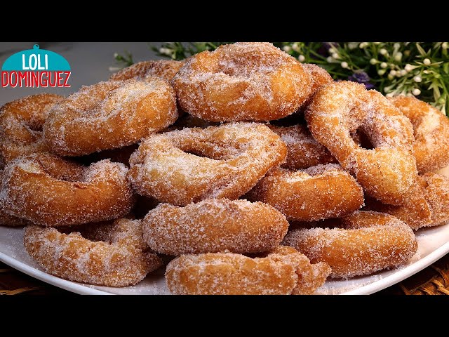 ROSQUILLAS DE NARANJA FÁCILES. Tiernas por dentro crujientes por fuera y con un sabor delicioso.