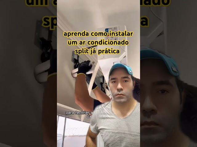 aprenda como instalar um ar condicionado split já prática