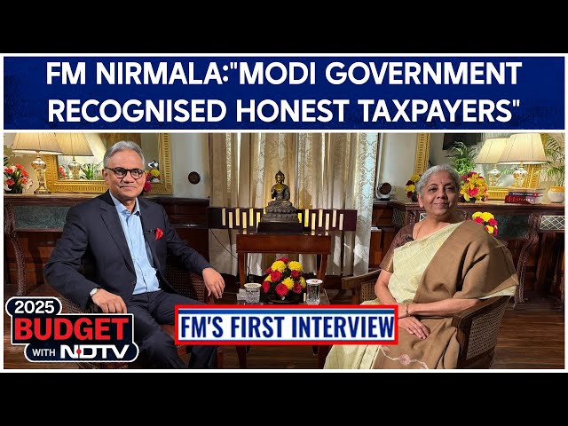 Nirmala Sitharaman Interview | FM: "Modi Government Recognised Honest Taxpayers" | Budget 2025