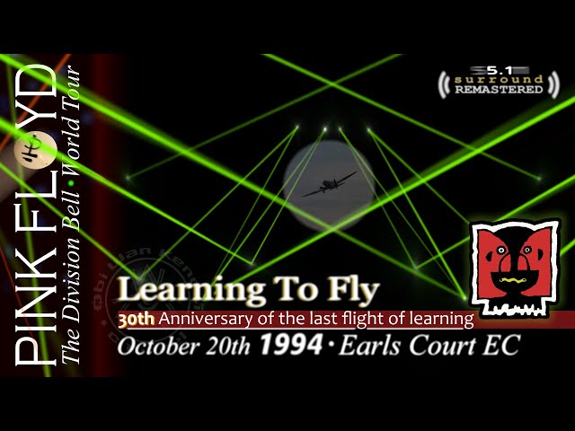 Pink Floyd - Learning To Fly🔹30th Anniversary Edition 🔈 5.1 REMASTERED🔹Pulse 1994🔹4K-60fps🔹Subtitled