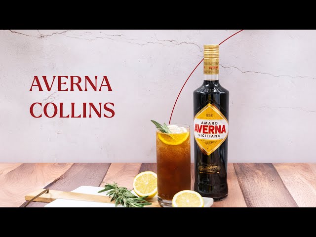 Crafting the Perfect Averna Collins | A Bold and Refreshing Cocktail Recipe