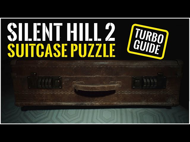 Silent Hill 2 - Suitcase Puzzle (quick guide)