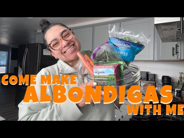 COOK WITH ME ! (CALDO DE ALBONDIGAS)