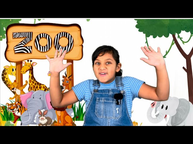 Learn animals and their sounds|interactive learning |fun with Rithana