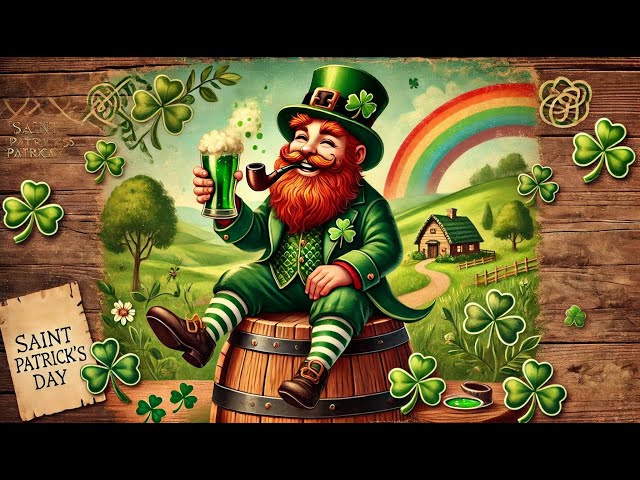 ☘️ Celebrate St. Patrick's Day: Fun Musical Countdown Animation 🎶🍀🎩