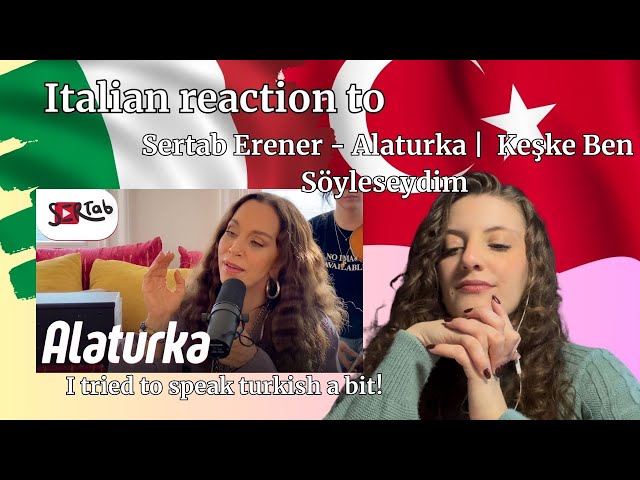 Italian reaction to Sertab Erener Alaturka / Keşke Ben Söyleseydim - italyan tepkisi | Turkish song