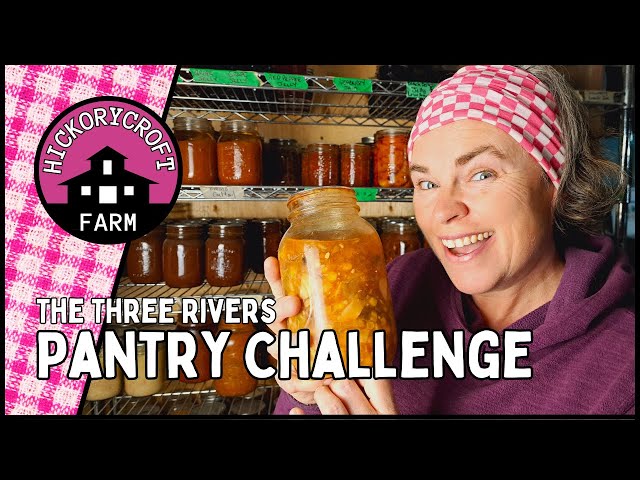 Cooking and Preserving Food At Home (Homestead Pantry Challenge) #threeriverschallenge 2025