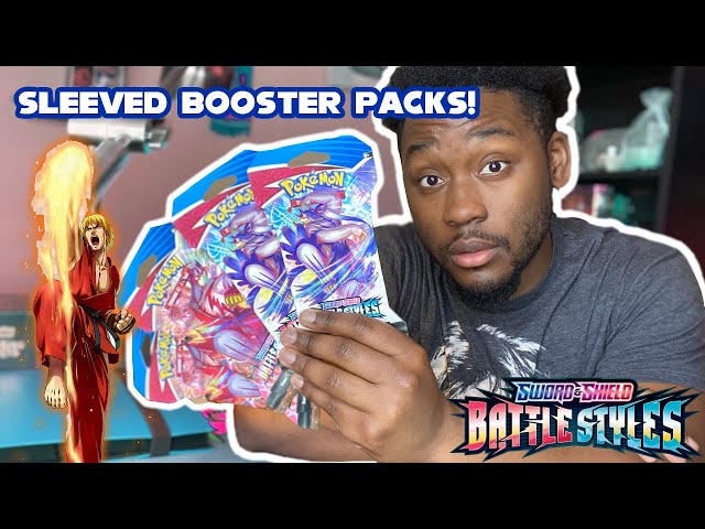 💥 Opening Battle Styles Pokemon Card Sleeved Booster Packs! 😁