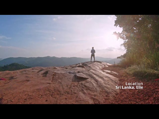 DJI FPV drone dive waterfall - Sri Lanka