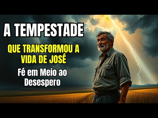 A Tempestade que Transformou a Vida de José: Fé em Meio ao Desespero