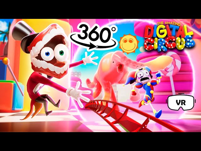 VR 360° Smiling Critters  | Amazing Digital Circus and more other in Roller Coaster