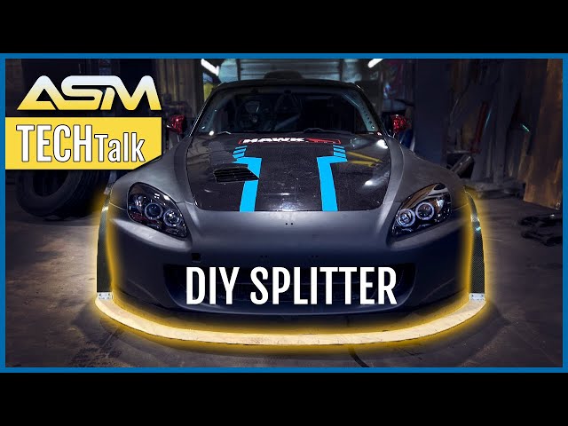 ASM TechTalk: DIY SPLITTER, Track Tested & Proven With Results | ASMotorsports