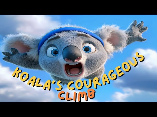 Koala's Courageous Climb — A Fun Rhyming Read-Along Story About Teamwork for Kids