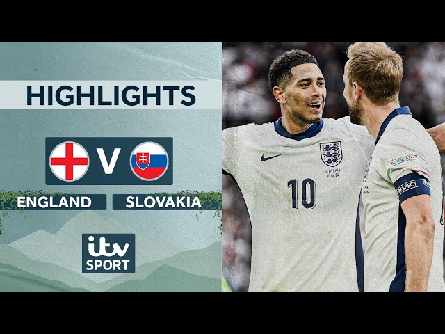 HIGHLIGHTS - England v Slovakia | #EURO2024 | ITV Sport