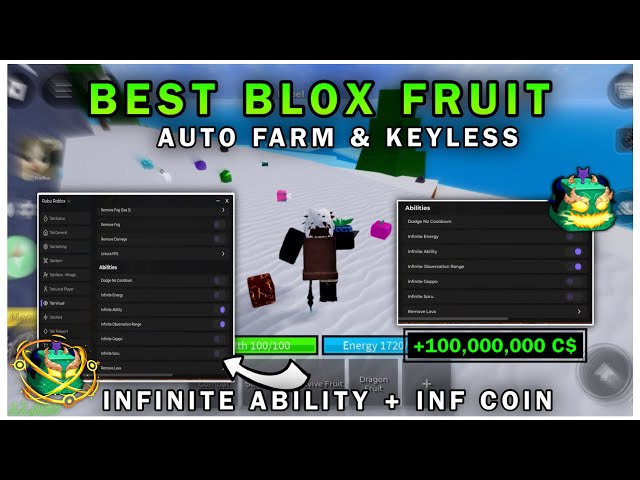 NEW Blox Fruits Script *NO KEY* - Auto Farm, Max Levels, Rain Fruit | Works Mobile & PC