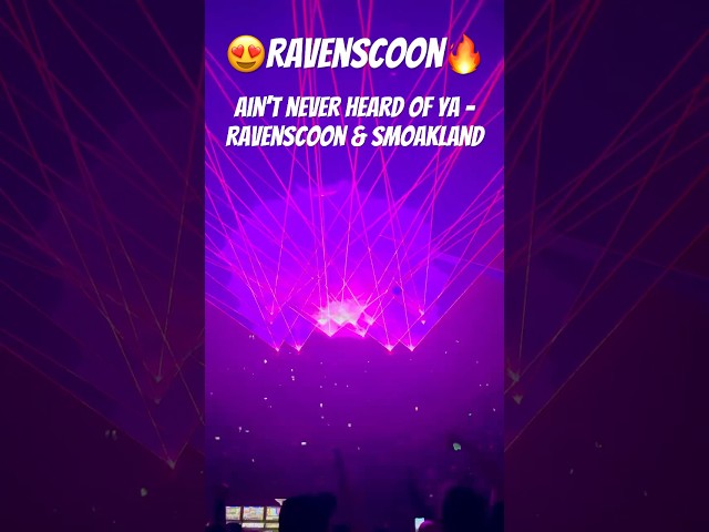 Ravenscoon 🔥 #edm #bass #dance #music #festival #dubstep #rave #electronicmusic #shorts #concert