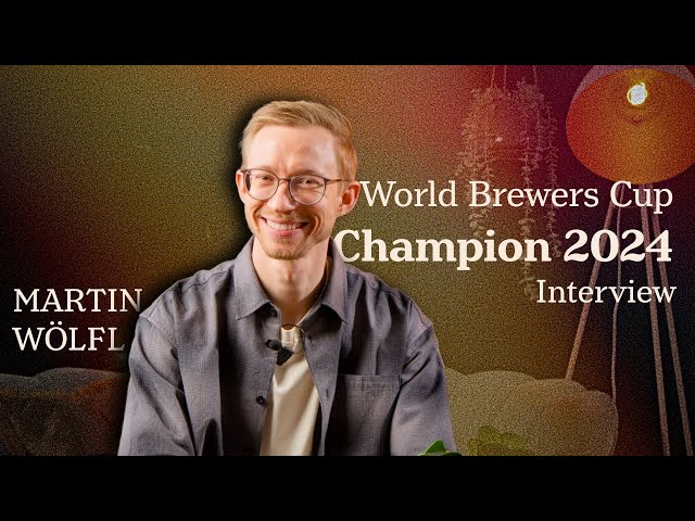 From First Pour-Over to World Champion – Martin Wölfl’s Coffee Journey