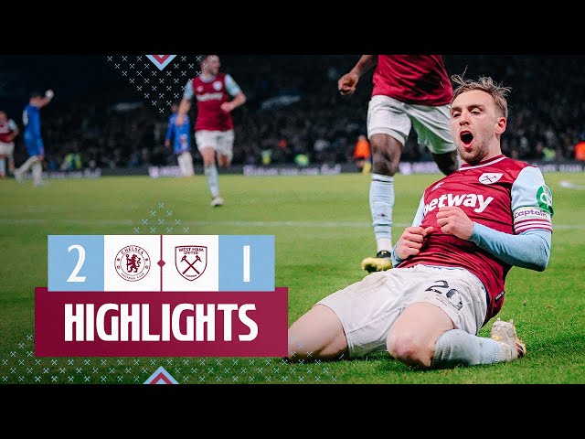 Bowen Scores in Defeat | Chelsea 2-1 West Ham | Premier League Highlights