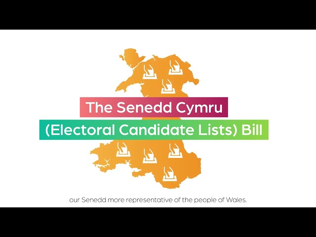 Senedd Cymru Electoral Candidate Lists Bill