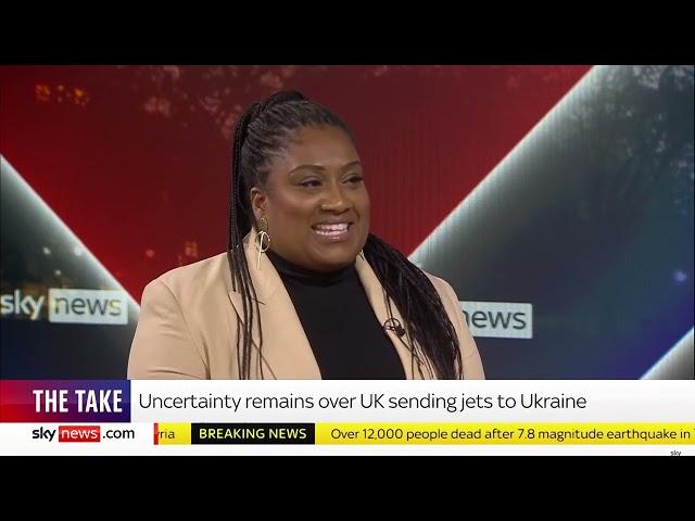 On Sky News to discuss my PMQ on government spying (8th Feb 2023)