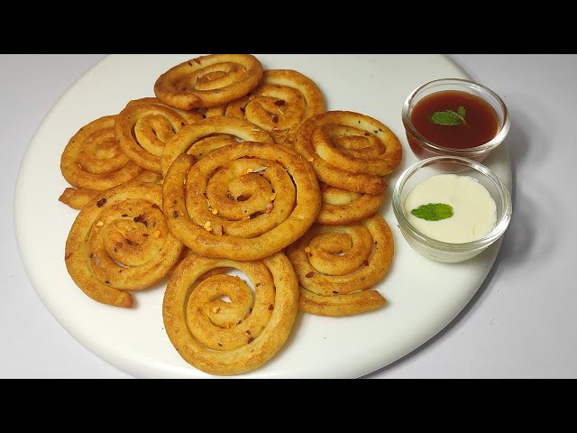 Potato Bites | Crispy Potato Spirals | Snacks Recipe | Potato Recipe by Ashus Delicacies