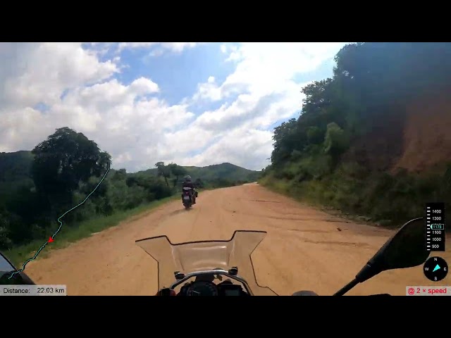 [382] Houtbosdorp Dirt Road (@ 2 × speed), Limpopo, South Africa (2024-01-26)