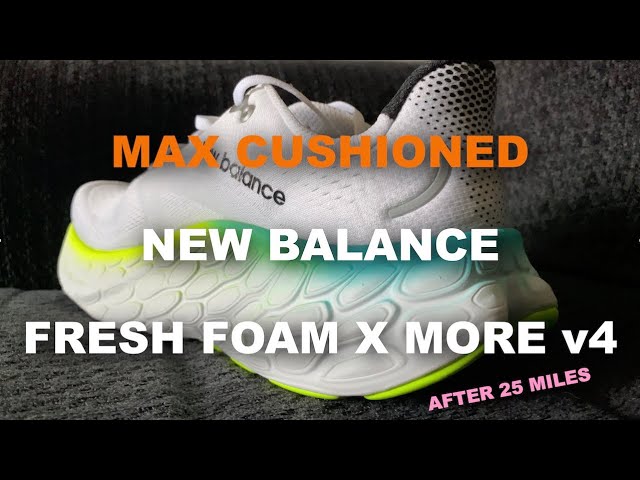 WORTH THE HYPE? FRESH FOAM X MORE v4 from New Balance #shoereviews