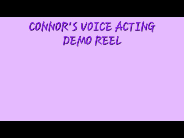 voice acting demo reel