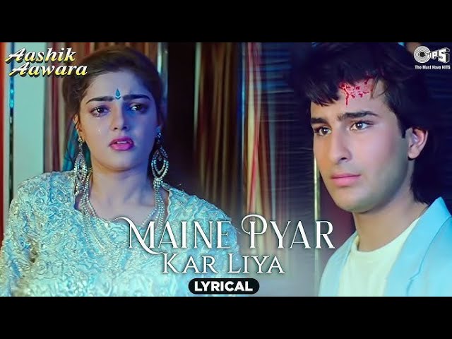 Maine Pyar Kar Liya| Aashik Aawara| Saif Ali Khan, Mamata Kulkarni|Udit, Alka| 90s hit|