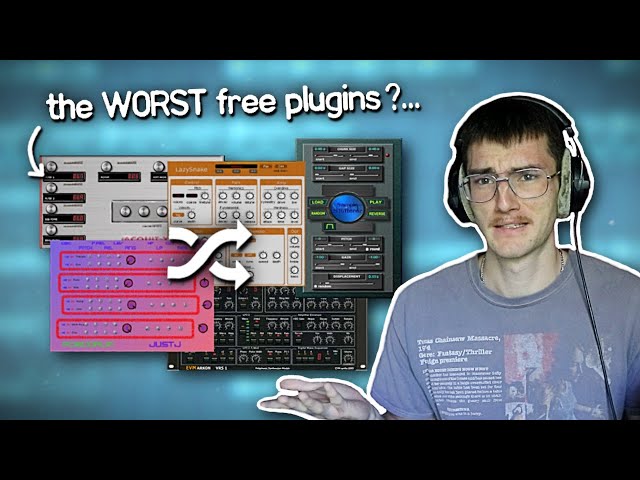 Making a Beat with 5 Random FREE Plugins...