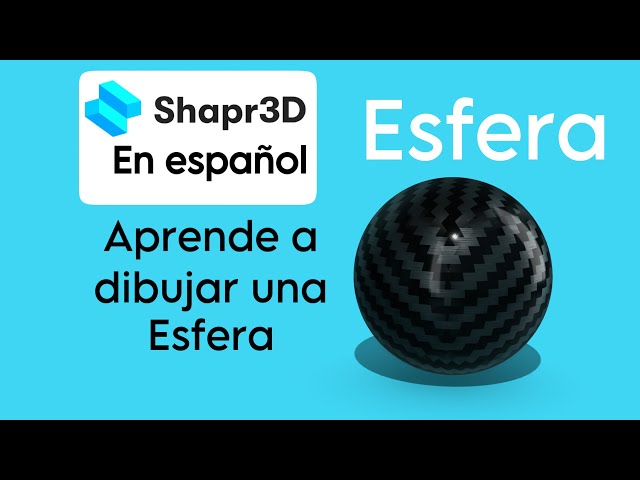 Shaper3D EN ESPAÑOL | Aprende a modelar una esfera y darle textura paso a paso.